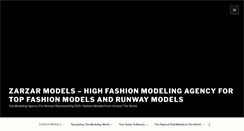 Desktop Screenshot of fashion.zarzarmodels.com